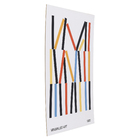 Pôster Minimalista Multicolorido 50x70cm Outlet dos Quadros