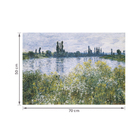 Poster Monet Flores 70x50cm