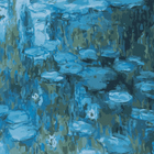 Poster Monet Lirios 50x40cm