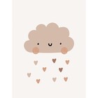 Poster Nuvem Bege 30x40cm Arte Própria