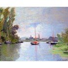 Poster Paisagem Monet I Azul 40x50cm Arte Própria