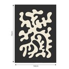 Poster Recortes Preto 50x70cm Arte Própria