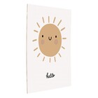 Poster Sol Bege 30x40cm Arte Própria