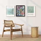 Pôster Van Gogh Amendoeira Multicolorido 50x40cm Outlet dos Quadros