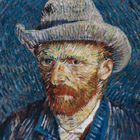 Poster Van Gogh Auto Retrato 50x40cm