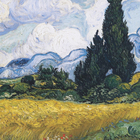 Poster Van Gogh Campo Trigo 70x50cm