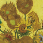 Poster Van Gogh Girassóis 70x50cm