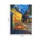 Poster Van Gogh Terraço 70x50cm