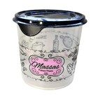 Pote 2,3l De Plástico Plasvale Doce Lar Massas