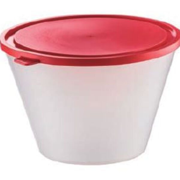 Pote 3.8 L  Com Tampa - Vermelho - 403012005 - Crippa