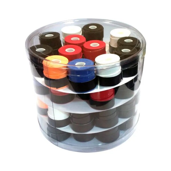 Pote 60 Unidades Overgrip Misto Raquete Tênis Squash 1 10m