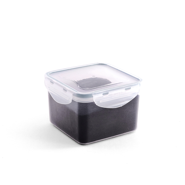 Pote 900ml Hermético De Plástico Transparente Quad - Oikos Ve