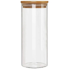 Pote Borossilicato Hermético Tampa Bambu 1800ml Class Home