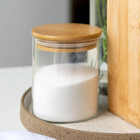 Pote Borossilicato Hermético Tampa Bambu 600ml Class Home