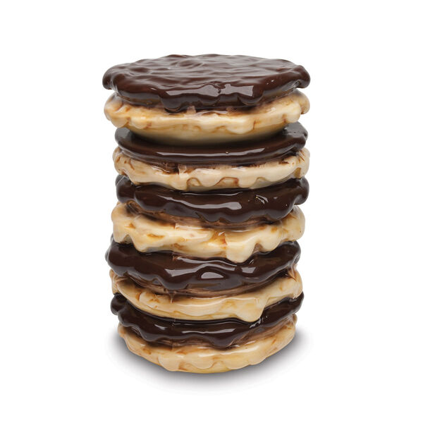 Pote Cerâmica Em Formato De Bolo 16cm Bon Gourmet 1121