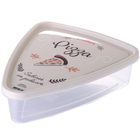 Pote Clic Triangular Para Pizza 1,2 Litros Em Plástico Fendi