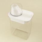 Pote Com Copo Medidor E Trava 1800Ml Oikos