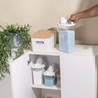 Pote Com Copo Medidor E Trava 2300Ml Oikos