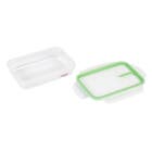 Pote com Travas Plstico Transparente 820mL Sanremo