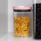 Pote Com Vedação Hermética Organizador Com Tampa Em Silicone