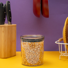 Pote De Acrílico 850ml Com Tampa Hermético Redondo - Tüd U Tr