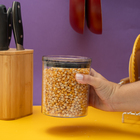 Pote De Acrílico 850ml Com Tampa Hermético Redondo - Tüd U Tr