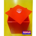 Pote De Acrílico Com Tampa 3mm Pote Organizador Multiuso