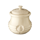 Pote De Alho De Cerâmica Creme Le Creuset