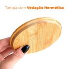 Pote De Café Açúcar E Chá Herméticos Canister Cinza 3 Peças -