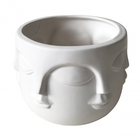 Pote De Ceramica Branco