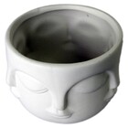 Pote De Ceramica Branco