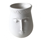 Pote De Ceramica Branco
