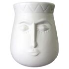 Pote De Ceramica Branco