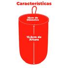 Pote De Cerâmica Hermético Com Tampa De Bambu Azul Marinho 12