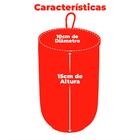 Pote De Cerâmica Hermético Com Tampa De Bambu Verde 15cm - Ly