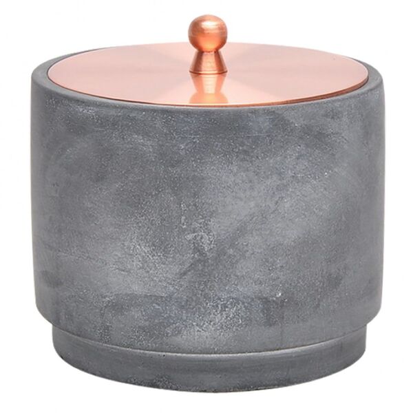 Pote De Cimento E Cobre 13 5cm X 12 8cm