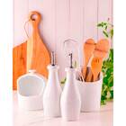 Pote De Sal De Porcelana Branco Assar E Servir Germer