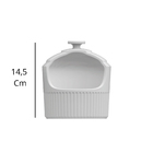 Pote De Sal De Porcelana Branco Assar E Servir Germer