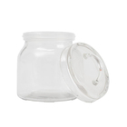 Pote De Vidro 500ml Com Alça Na Tampa Redondo - Mozcada U Tra
