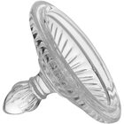 Pote De Vidro Ballon Com Tampa Design Elegante 15x8x8cm Luxo