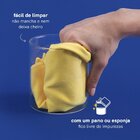 Pote De Vidro Com Tampa De Bambu Circular Empilhável De Manti