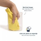 Pote De Vidro Com Tampa De Bambu Quadrado Empilhável De Manti