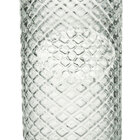 Pote De Vidro Com Tampa Preta Label 11x28cm 2180ml