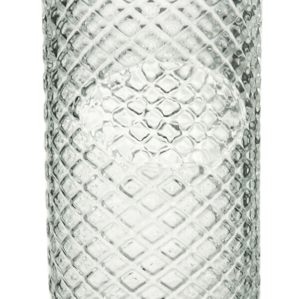 Pote De Vidro Com Tampa Preta Label 11x28cm 2180ml