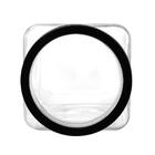 Pote De Vidro Com Tampa Visor Em Acrílico Gastro Preto 1,7l -