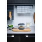 Pote De Vidro Hermético Borossilicato Com Tampa 0 4 L Tramont