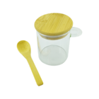 Pote De Vidro Hermético Com Colher 8cm