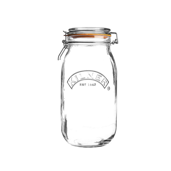 Pote De Vidro Hermético Redondo 2l - Kilner