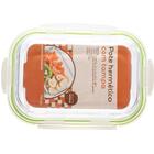 Pote De Vidro Hermetico Retangular 400ml.