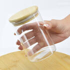 Pote De Vidro Hermético Vidro E Bambu 450ml Vda14104